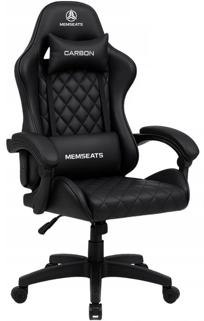 Кресло геймерское офисное Memseats Black (100019)