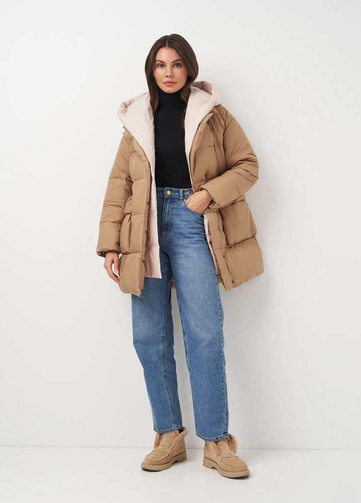 Куртка-пальто жіноче Lusskiri 9621x899/152 L Світло-коричневий (192891-2) - фото 4 Куртка-пальто жіноче Lusskiri 9621x899/152 L Світло-коричневий (192891-2) - фото 4