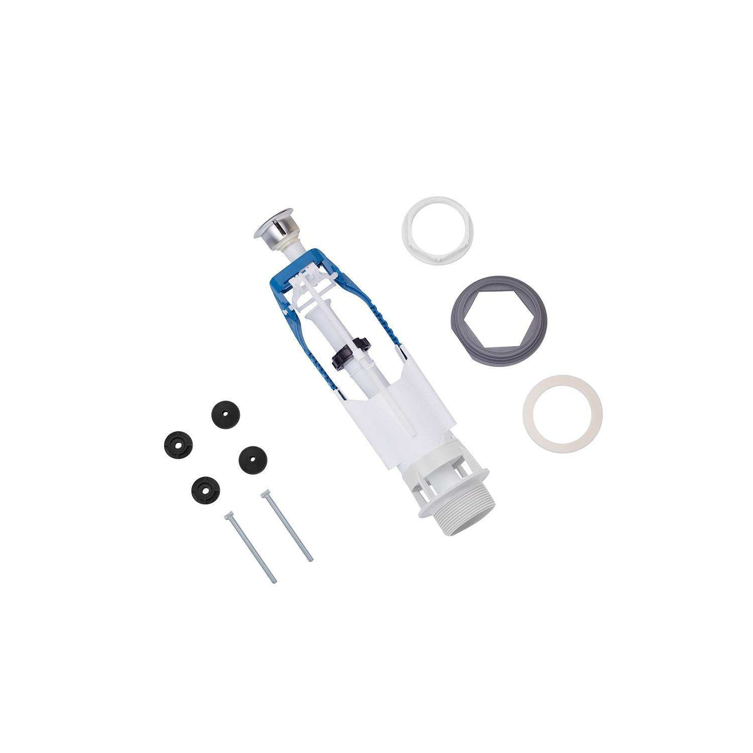 Сливной клапан для бачка унитаза Kroner KRP SB68 с одинарной кнопкой (177742) - фото 4