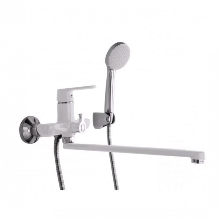 Змішувач для ванни Frap F2231 Білий/Хром (1034088)