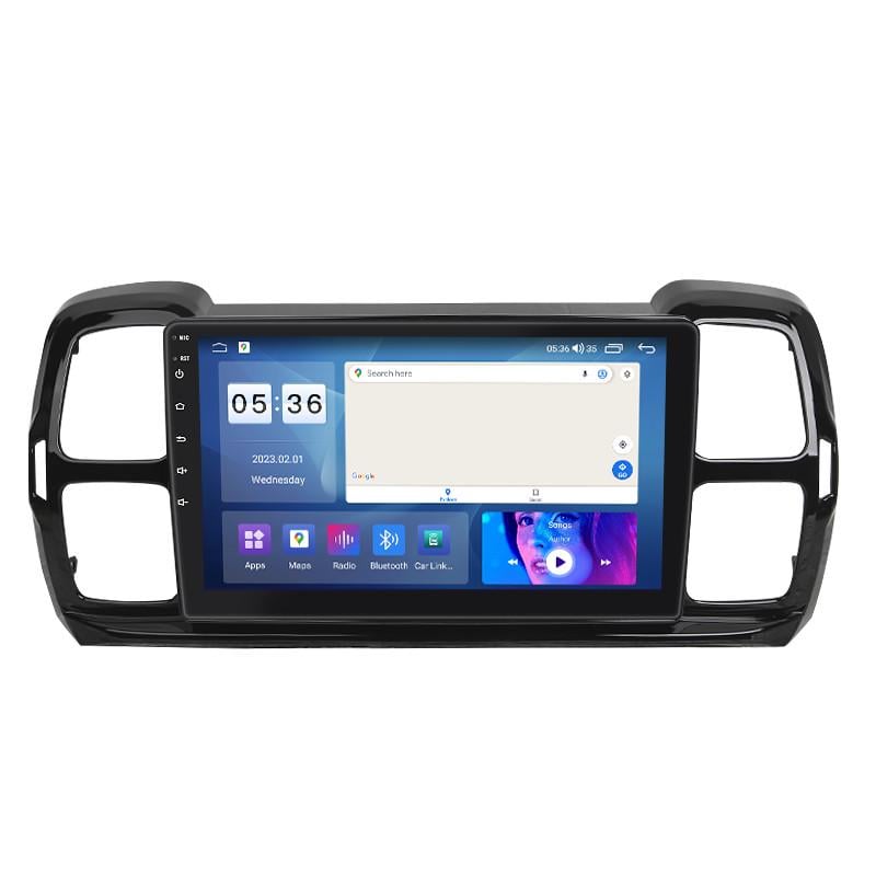 Автомагнитола штатная Lesko для Citroen C5 Aircross I 2018 - экран 4/64Gb CarPlay 4G Wi-Fi GPS Prime 9" (27281795)