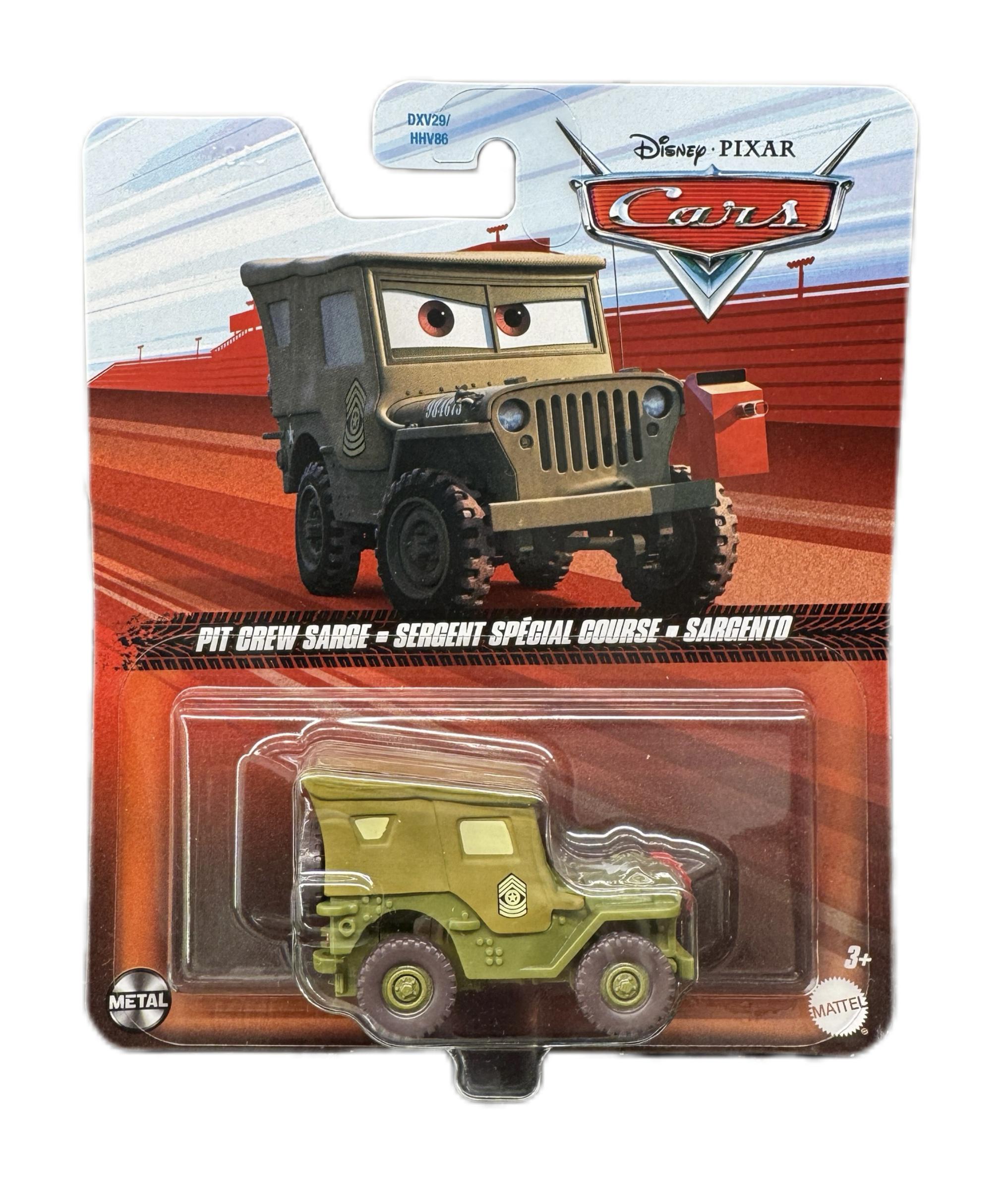 Автомобіль Тачки Mattel Cars Pit Crew Sarge Сержант Mattel Disney Pixar