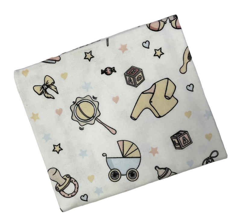 Пеленка фланелевая №53 Малыш байка 110x90 см (373-19266)