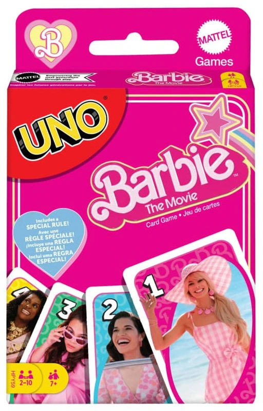 Настільна гра "UNO Барбі у кіно Уно: Barbie the Movie" (17324) Настільна гра "UNO Барбі у кіно Уно: Barbie the Movie" (17324)
