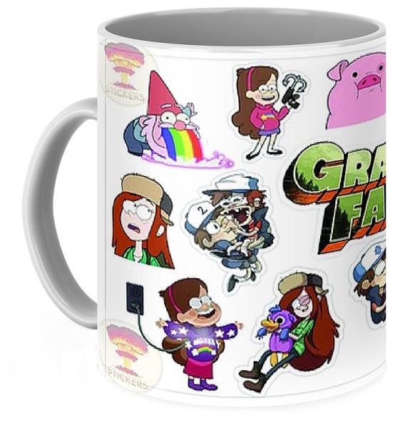 Чашка Gravity Falls мультифандом