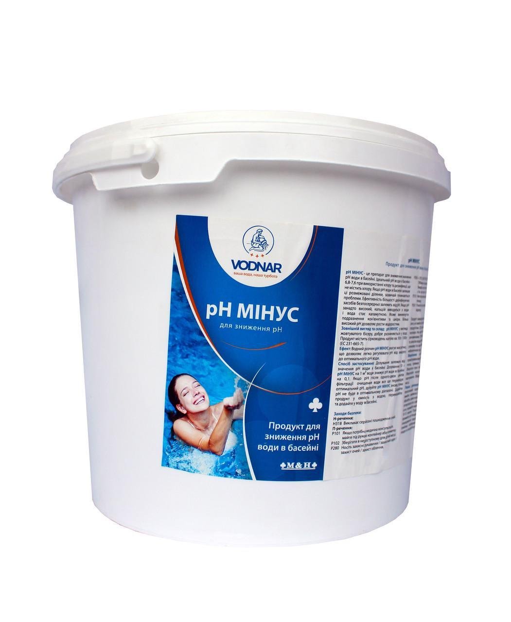 Средство для регулировки ph Vodnar 1,5 кг (Hess29)