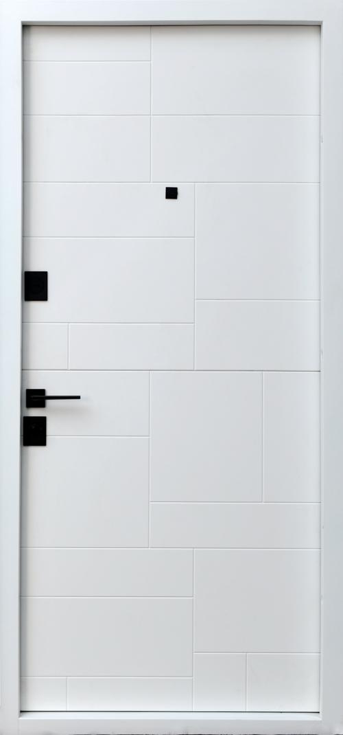 Двері вхідні Straj Піраміс 3D Prestige 950х2040 мм венге сірий горизонт АРТ/ біла емаль VG - фото 2 Двері вхідні Straj Піраміс 3D Prestige 950х2040 мм венге сірий горизонт АРТ/ біла емаль VG - фото 2