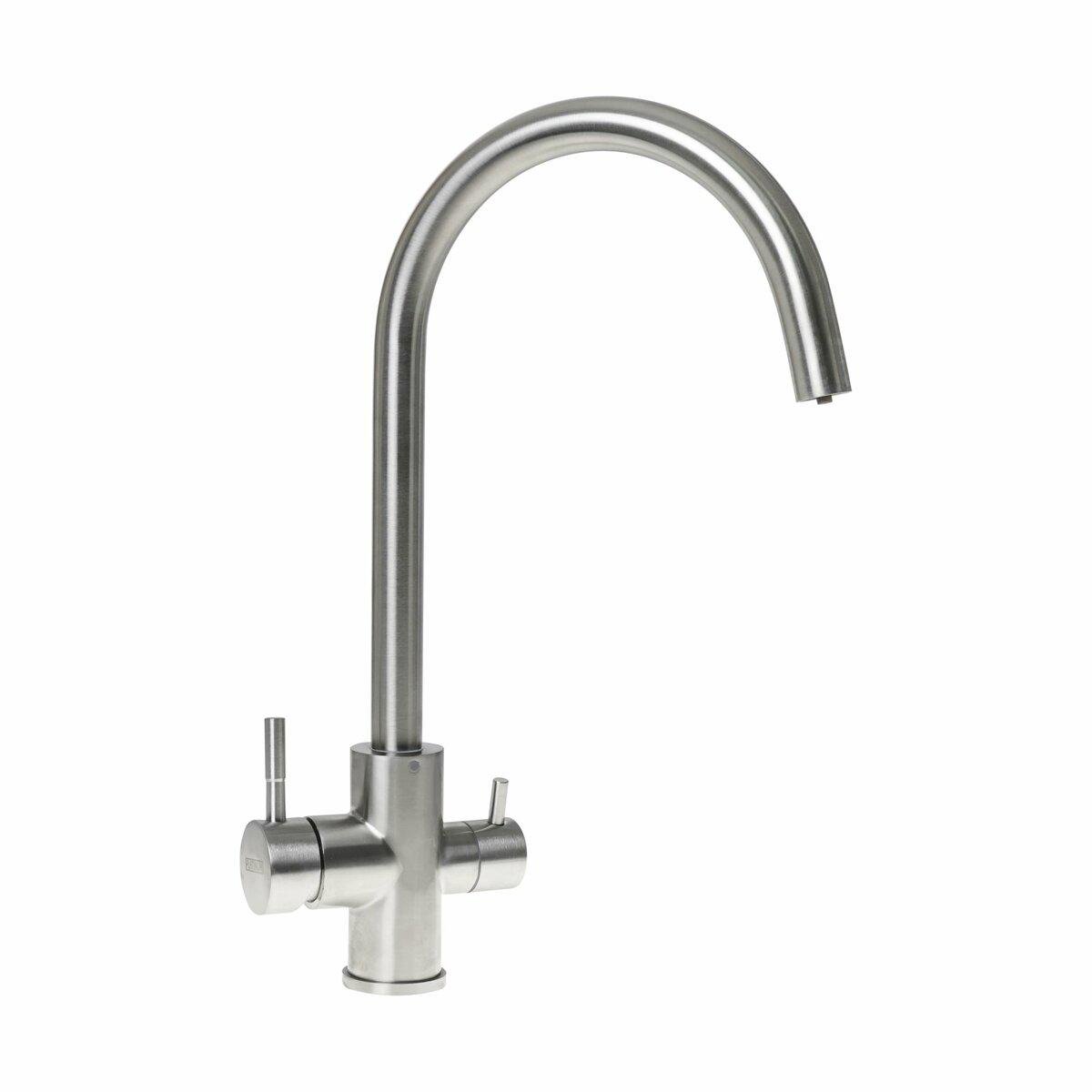 Смеситель кухонный Platinum 9A NESP 8204 под фильтр Нержавеющая сталь (PLTM-SP000035270) Смеситель кухонный Platinum 9A NESP 8204 под фильтр Нержавеющая сталь (PLTM-SP000035270)