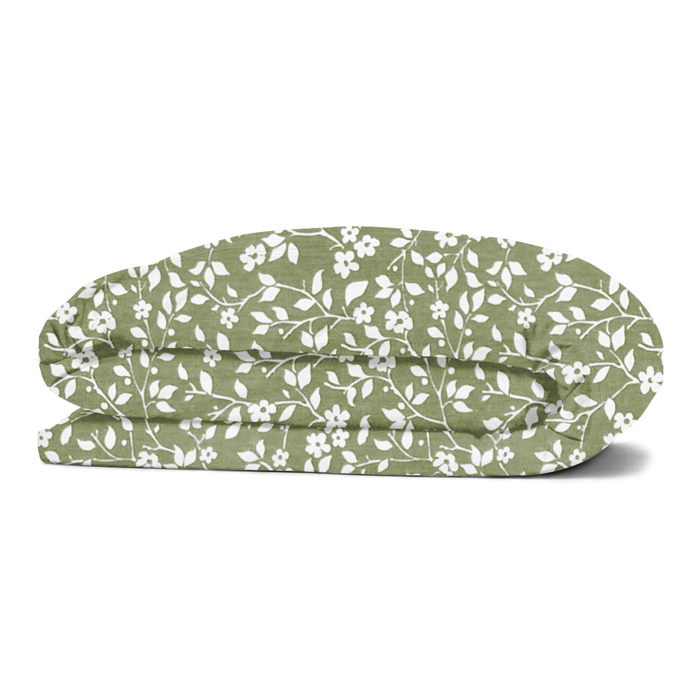 Пододеяльник евро Cosa Olive Flowers 200х220 см (4822052099230) Пододеяльник евро Cosa Olive Flowers 200х220 см (4822052099230)