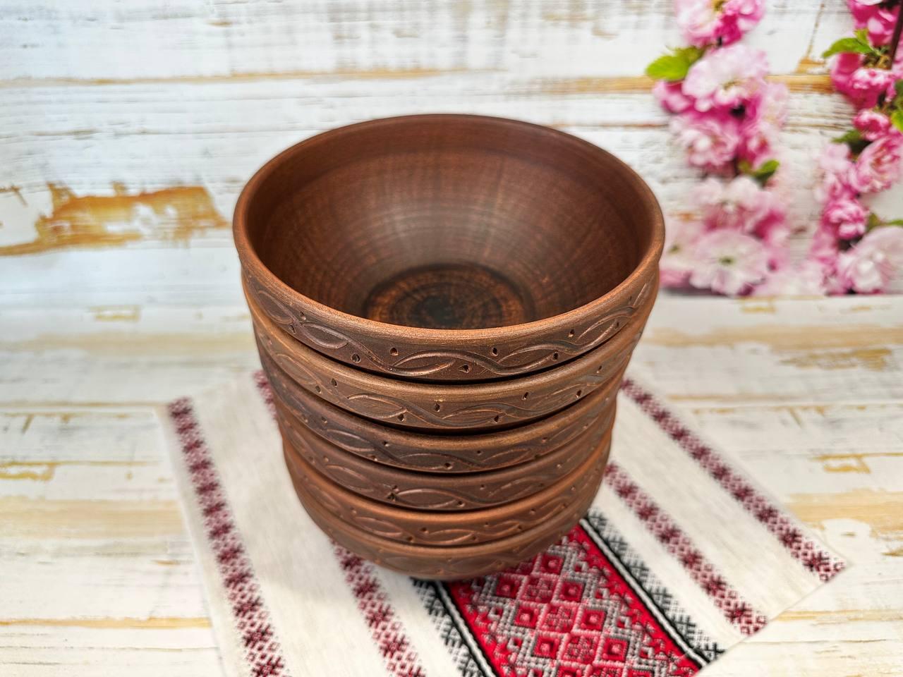 Миска глиняна для перших страв 400 мл (2051589517) - фото 6