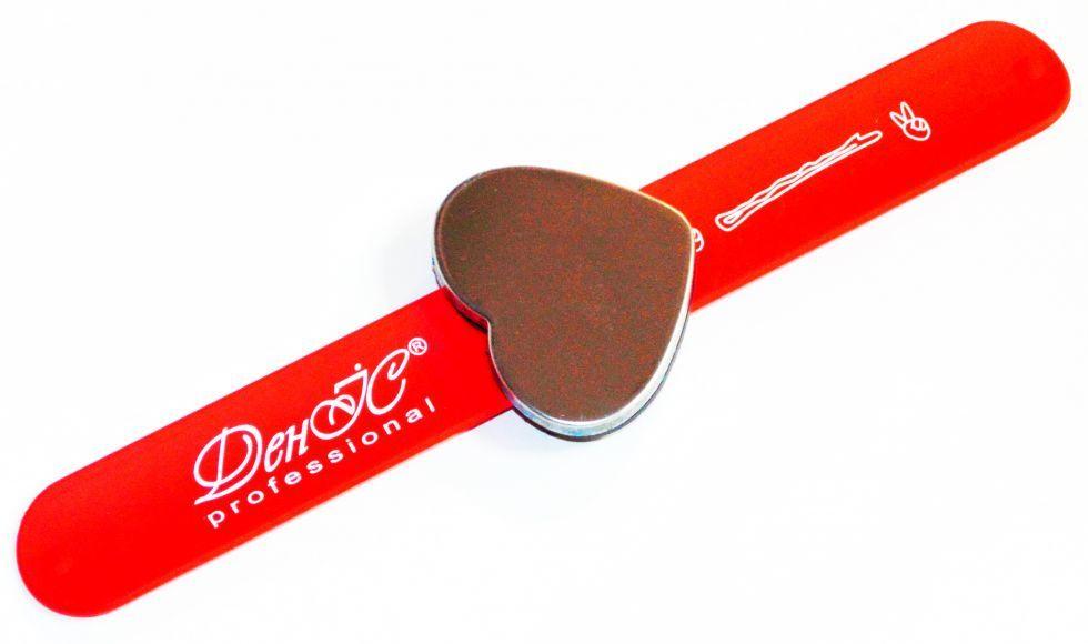 Браслет магнитный парикмахерский для шпилек/невидимок ДенІС professional сердце Красный (1453069934) - фото 5 Браслет магнитный парикмахерский для шпилек/невидимок ДенІС professional сердце Красный (1453069934) - фото 5