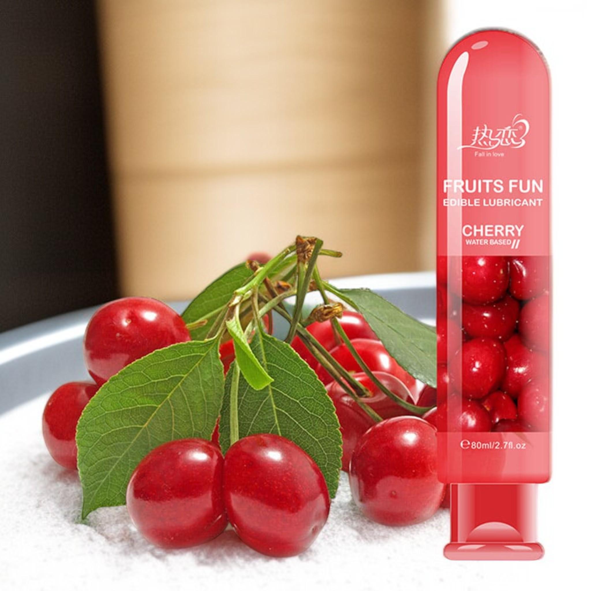 Лубрикант съедобный фруктовый Fruits fun со вкусом Вишня (31259149)