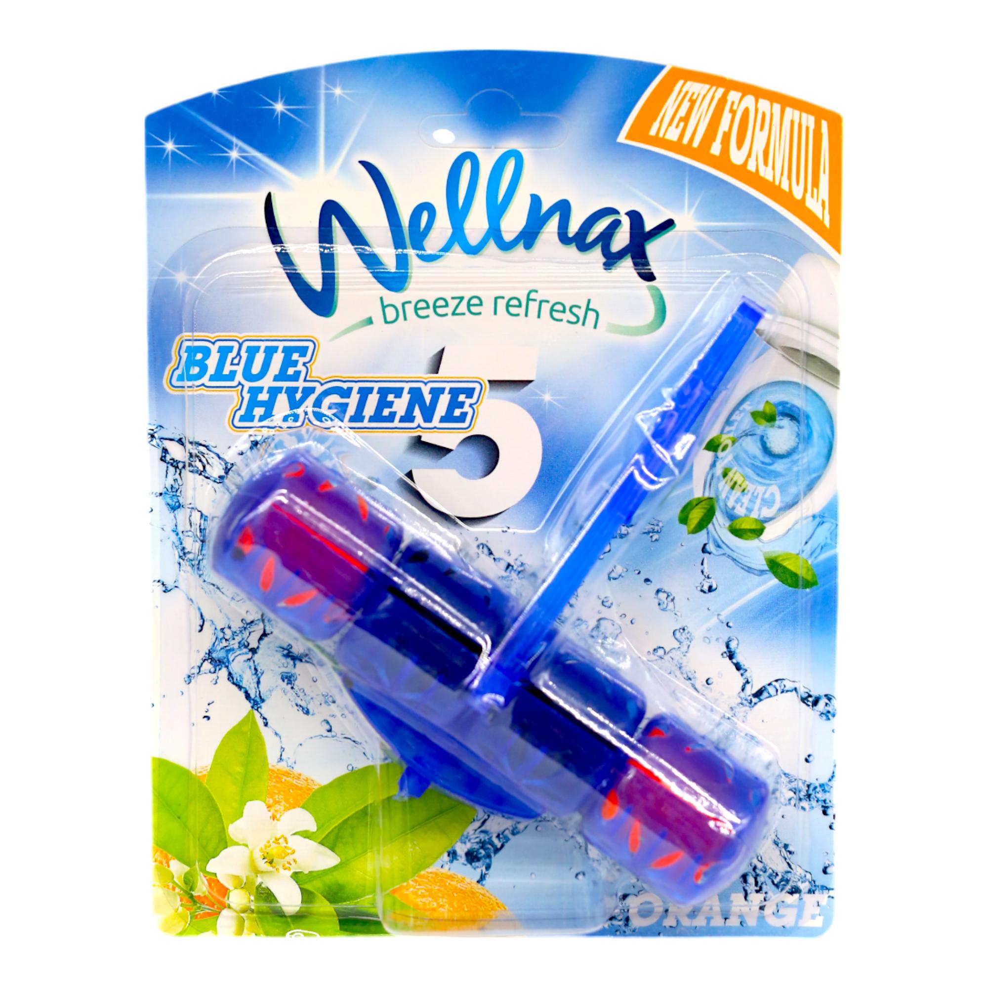 Туалетный блок Wellnax Blue Water Цветущий Апельсин 50 г (НФ-00007171)