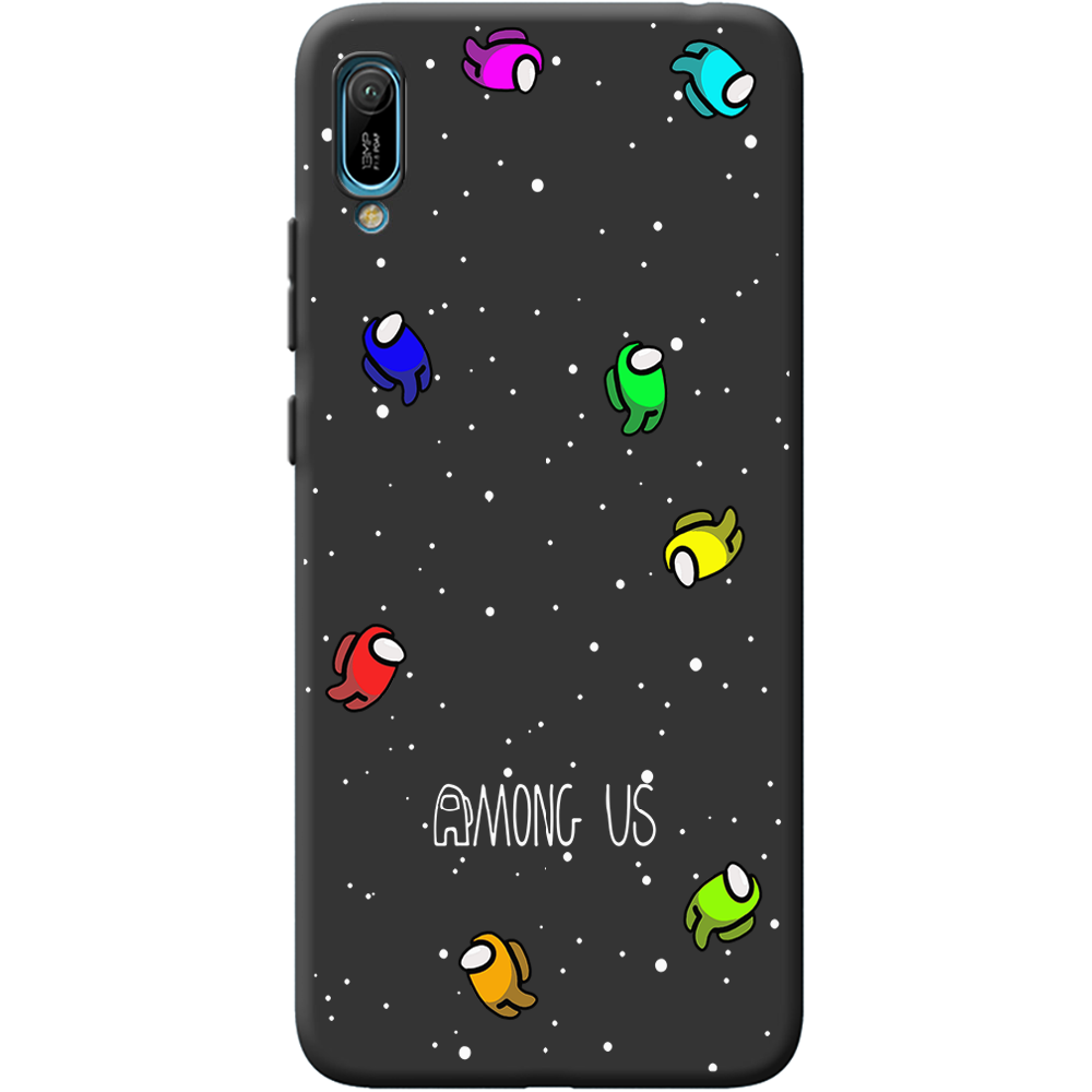 Чехол Boxface Huawei Y6 2019 Among Us Invisible Черный силикон (36451-bk76-40871)