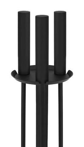 Набор каминных принадлежностей 4в1 из стали Черный - фото 6 Набор каминных принадлежностей 4в1 из стали Черный - фото 6