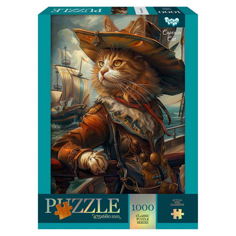 Пазли Danko Toys №4 Captain Cat 1000 ел.