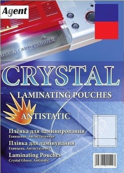Плівка для ламінування Agent Antistatic глянцева А4 80 мкм 100 шт./уп. (3140012)