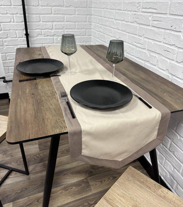 Дорожка на стол Comfort Home beige 160x40 см
