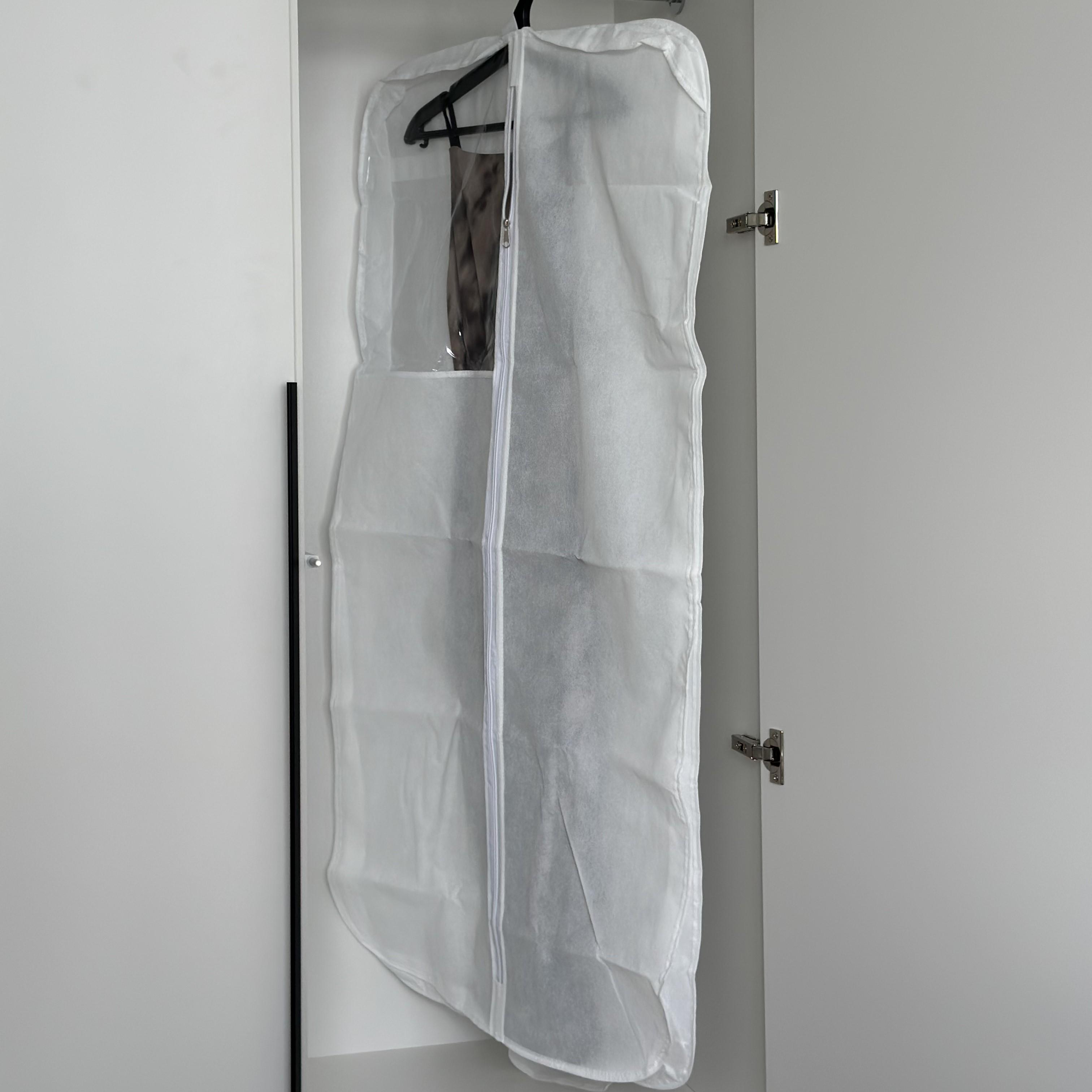 Чехол с бортом для объемной одежды 120 см Белый (Hch-120*8-wh) - фото 1 Чехол с бортом для объемной одежды 120 см Белый (Hch-120*8-wh) - фото 1