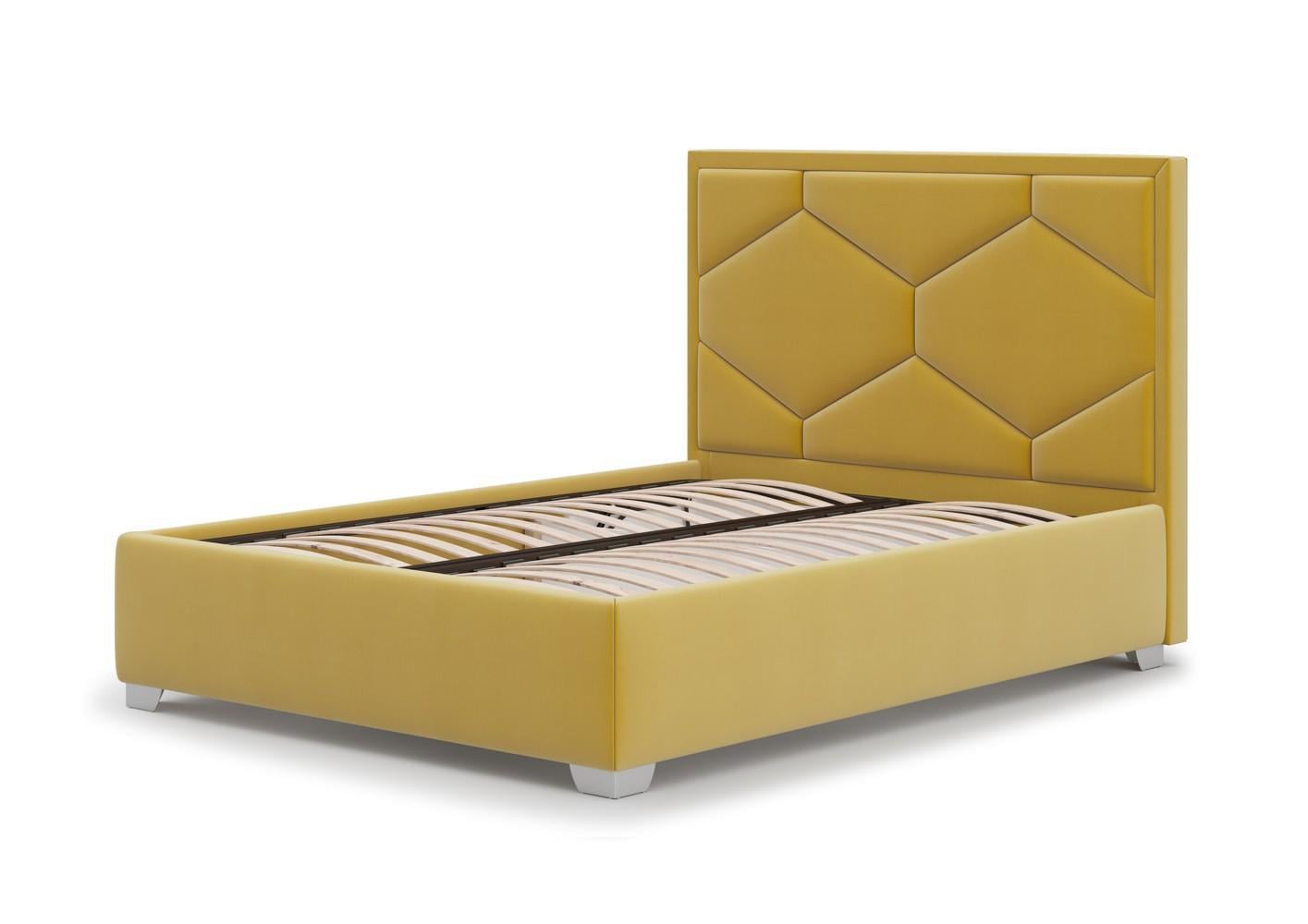 Кровать Divotex Divotex Simple 15 Лорд с подъемным механизмом 160х200 см Yellow (10190154)
