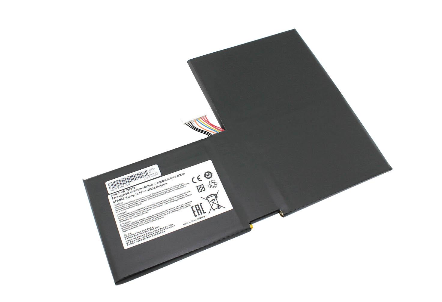 Аккумулятор для ноутбука MSI BTY-M6F GS60 11,1V 4600 mAh OEM Black (092313)