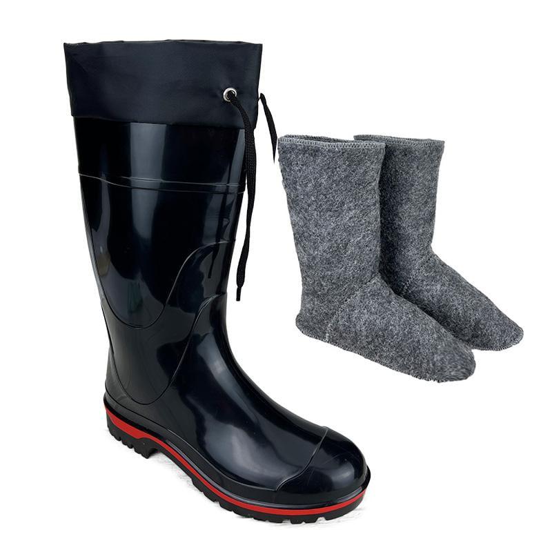 Чоботи гумові жіночі Ціна: 4040 p. 41 26-26,5 см Чорний - фото 3