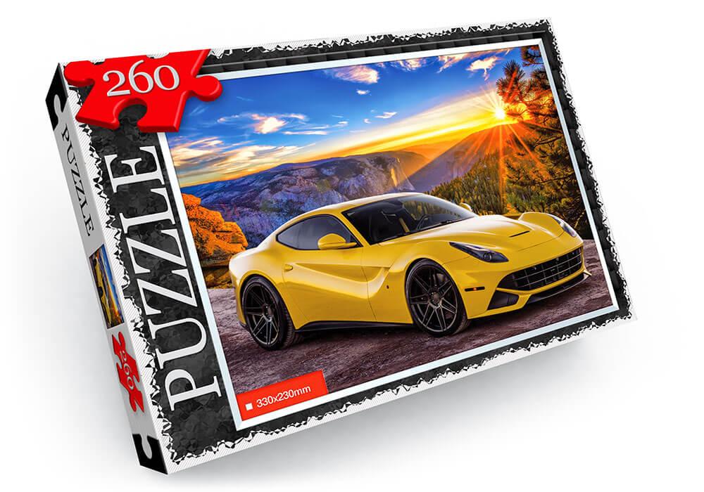 Пазлы детские Ferrari F12 Berlinetta 330х230 мм 260 эл.