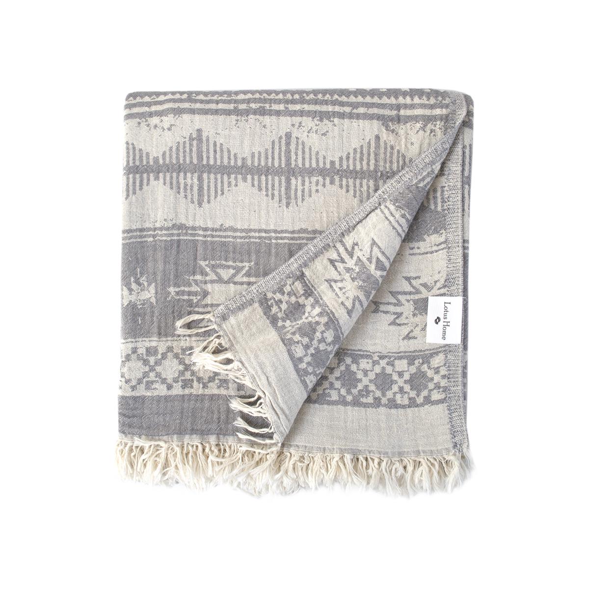 Покривало Lotus Home Hanya 190x225 см Сірий (svt-2000022332897) - фото 3