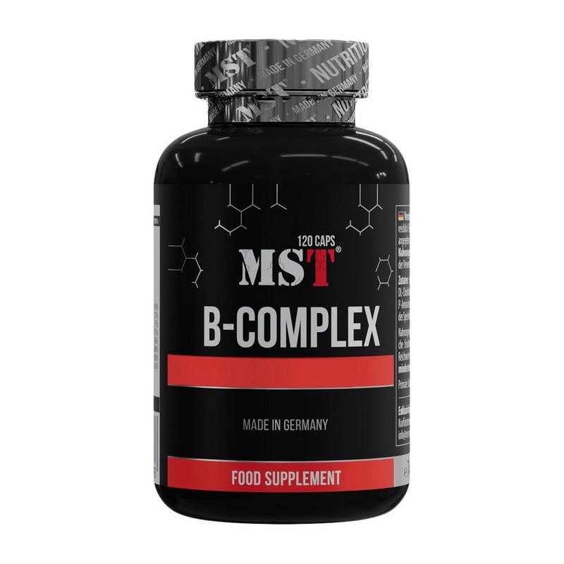 Витамины группы B с метилфолатом MST B-Complex Professional 120 капс.