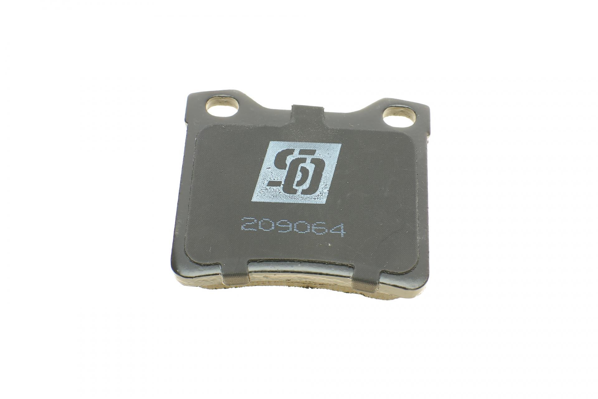 Колодки гальмівні задні MB Vito W638 TDI 96-Ate/з датчиками-209064 SOLGY