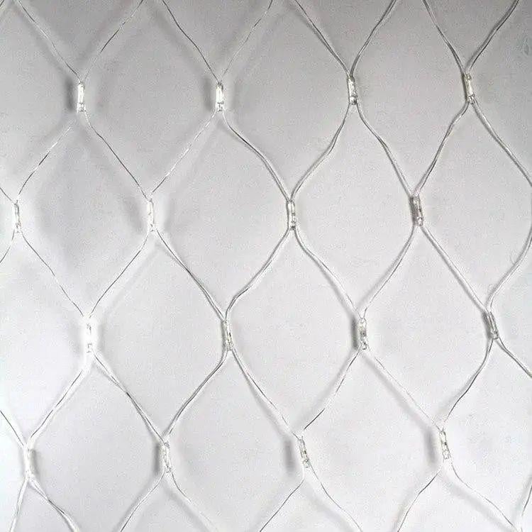 Гирлянда светодиодная Сетка 200 LED 220-240V 50 Hz 8 режимов мигания с белым свечением 3х2 м