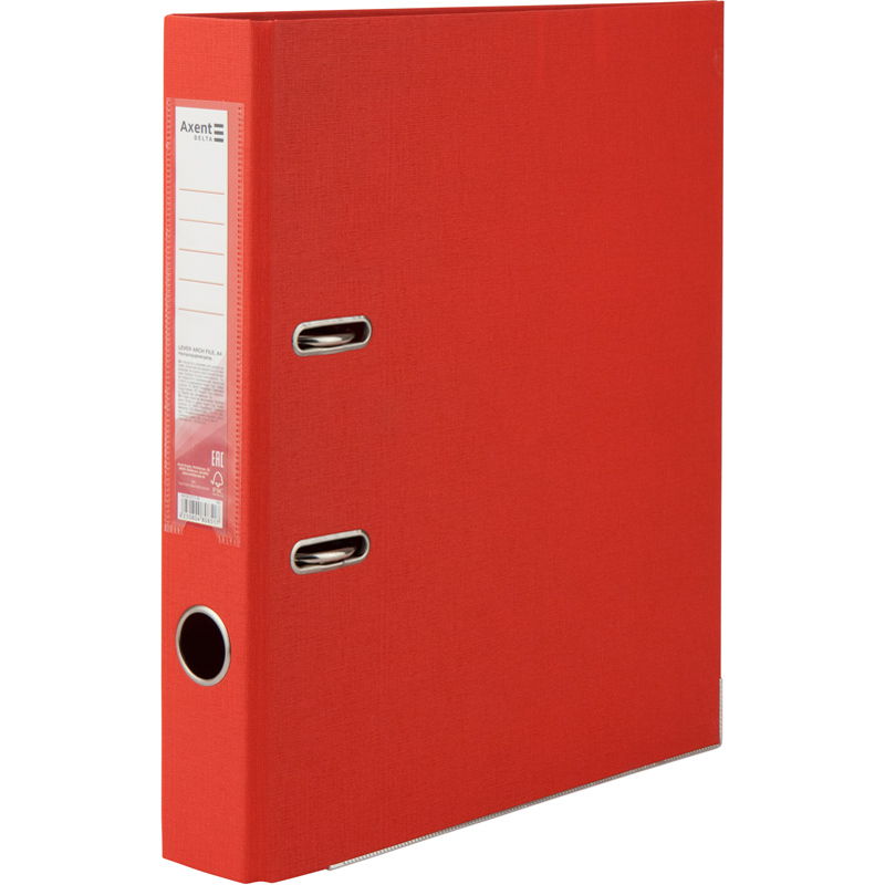 Папка-регистратор двусторонняя 50 шт. PP 5 см разобранная D1711-06P Красный (4250266262292)