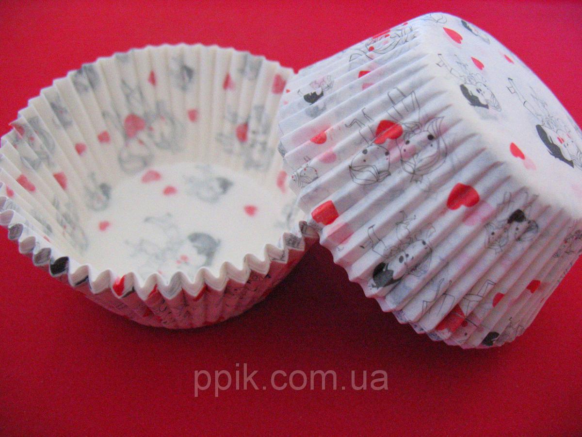Форма для випічки кексів/капкейків Love is паперові (19572215) - фото 4 Форма для випічки кексів/капкейків Love is паперові (19572215) - фото 4