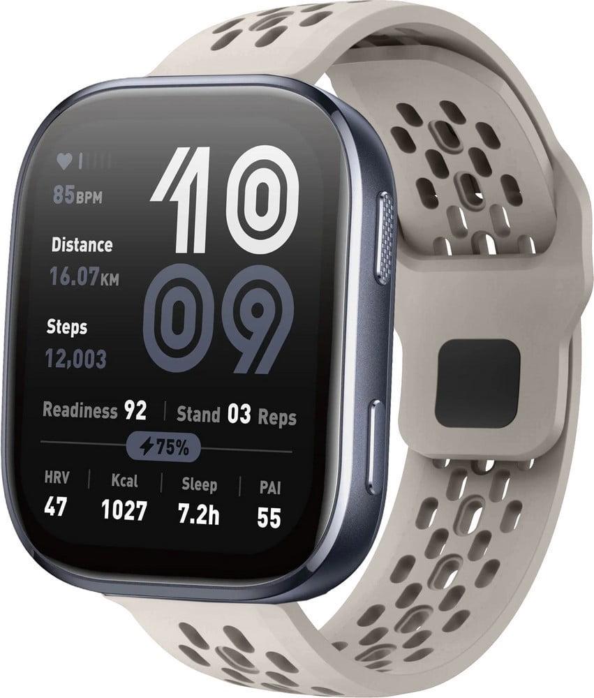 Ремінець силіконовий Liveunic для Amazfit Bip 6 Beige (41950-34) Ремінець силіконовий Liveunic для Amazfit Bip 6 Beige (41950-34)