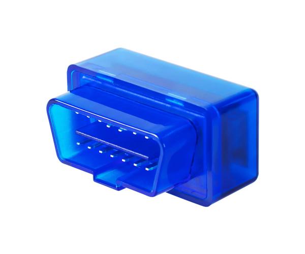 Сканер автомобильный диагностический OBD-II ELM327 Mini с поддержкой соединения Bluetooth 2.0 5,1V Blue - фото 5