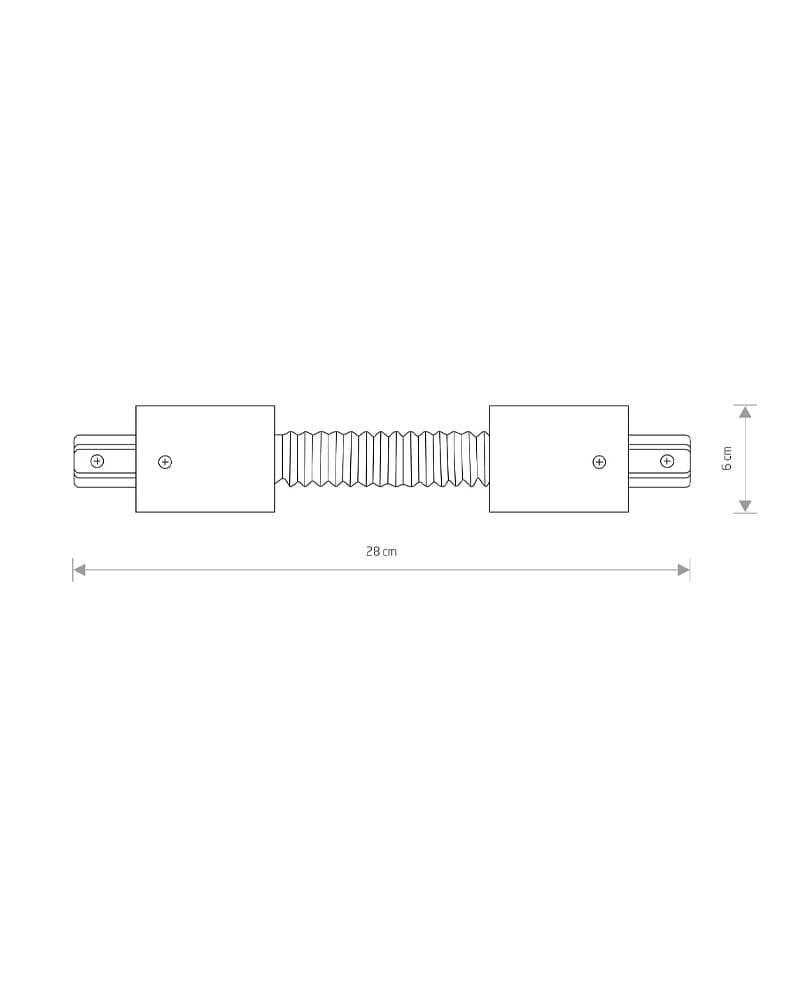 З'єднувач Nowodvorski 8384 Profile flex connector (2229965840) - фото 2