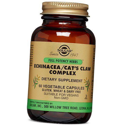 Экстракт эхинацеи и кошачий коготь Echinacea/Cat's Claw Complex 60 вег. капс. (71313027)