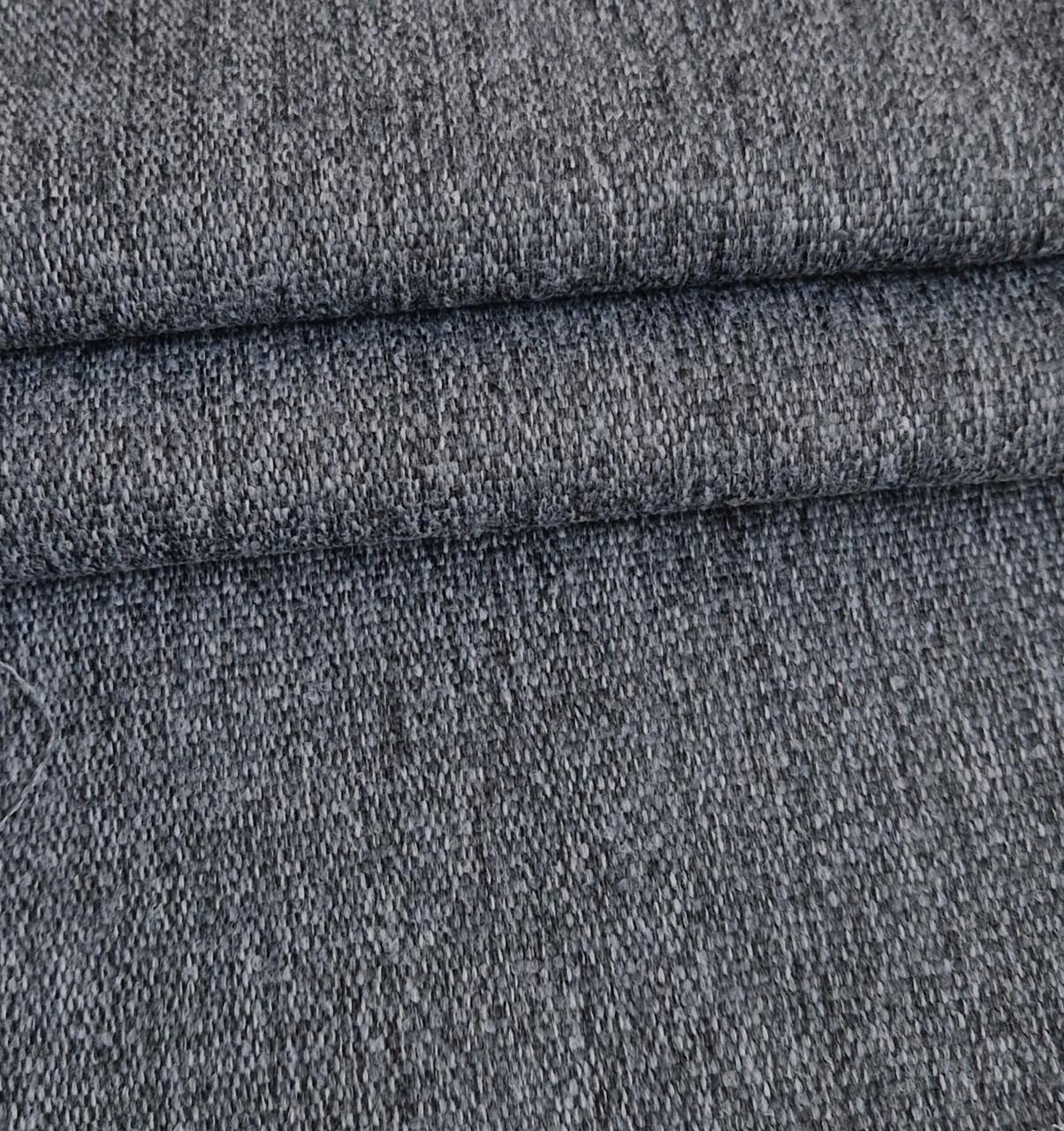 Тканина меблева RS шеніл ширина 150 см Темно-сірий (2763752291)