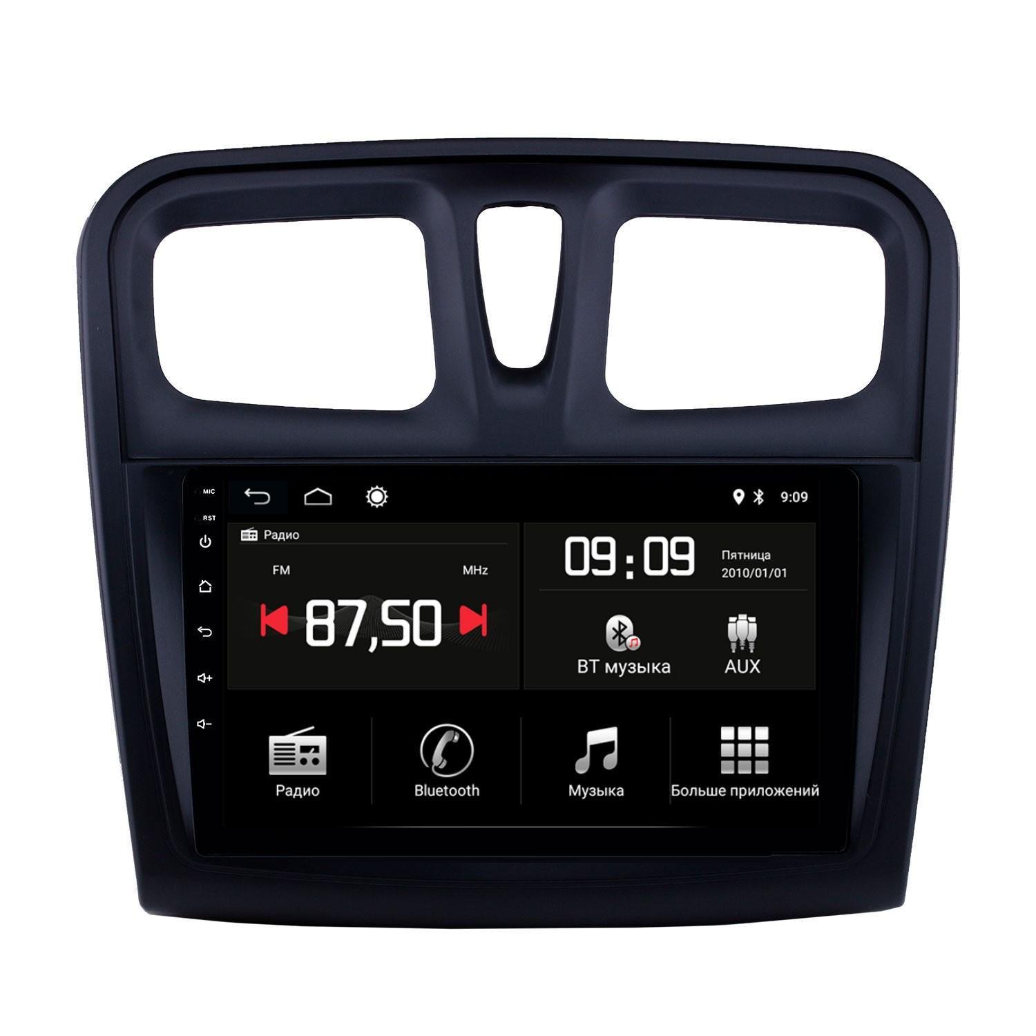 Автомагнітола штатна Phantom DVA-2K9 Pro Max Renault Sandero/Logan 14-19 9" (PH-161128128)