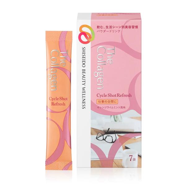 Колаген із суперфудами та кроцетином Shiseido The Collagen Cycle Shot Refresh 7 дн. 7 шт.