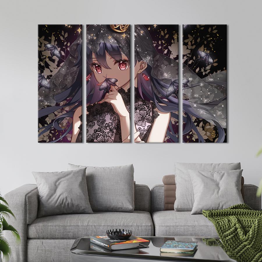 Картина модульная из 4 частей Аниме Принцесса L 149x93 см (664-41) Картина модульная из 4 частей Аниме Принцесса L 149x93 см (664-41)