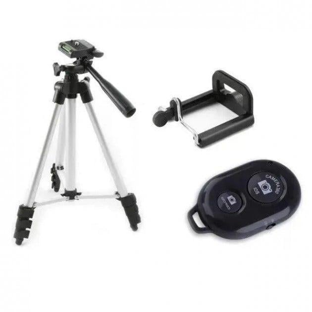 Штатив для камеры и телефона Tripod DK-3888 трипод с пультом дистанционного управления Штатив для камеры и телефона Tripod DK-3888 трипод с пультом дистанционного управления