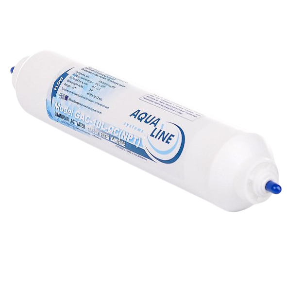 Постфільтр для зворотного осмосу Aqualine GAC-10L-QC (2832) - фото 3