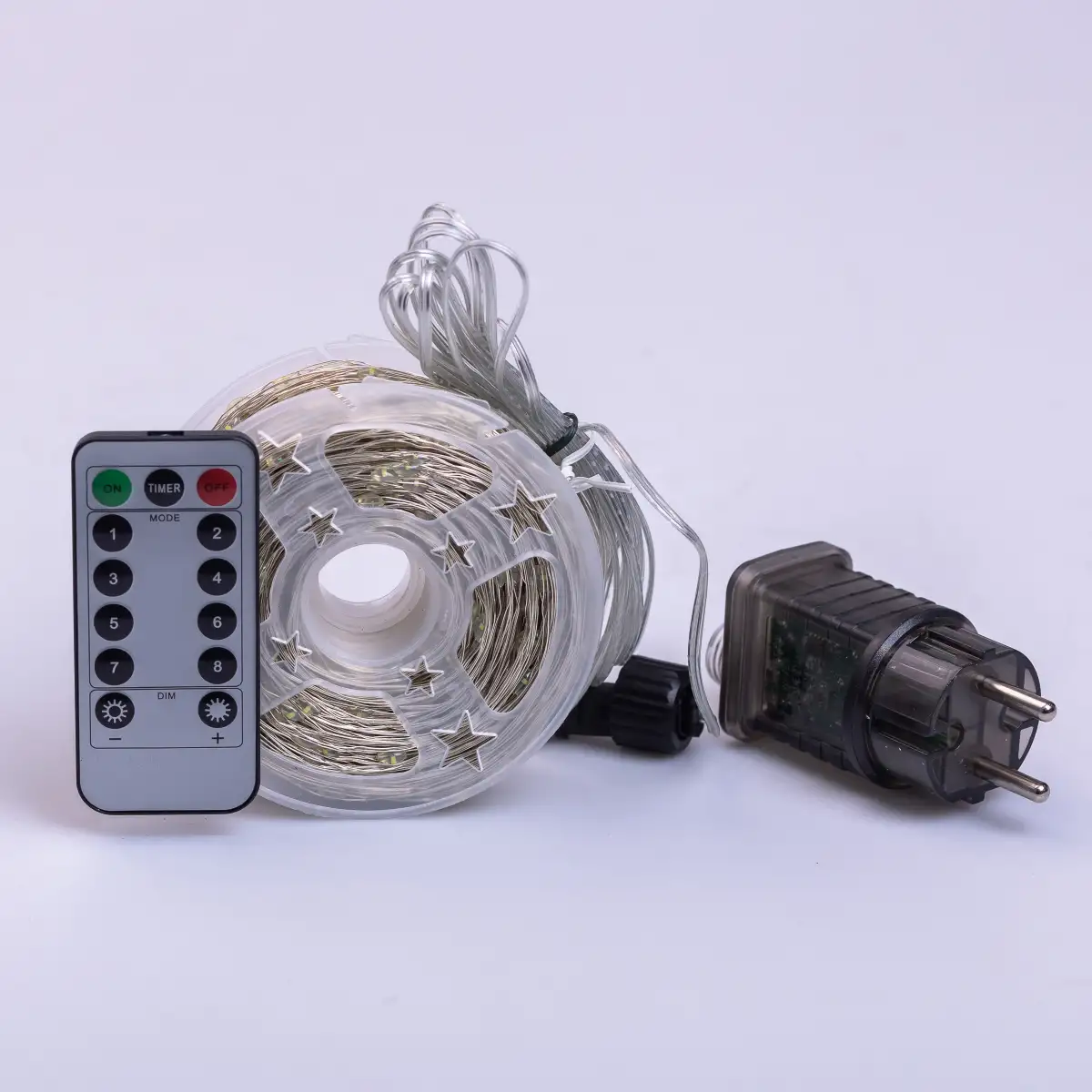 Гірлянда нитка GarlandoPro 1000L100MWW Роса 1000 LED 100 м від мережі Білий (118-107-1000L100MWW) - фото 2 Гірлянда нитка GarlandoPro 1000L100MWW Роса 1000 LED 100 м від мережі Білий (118-107-1000L100MWW) - фото 2