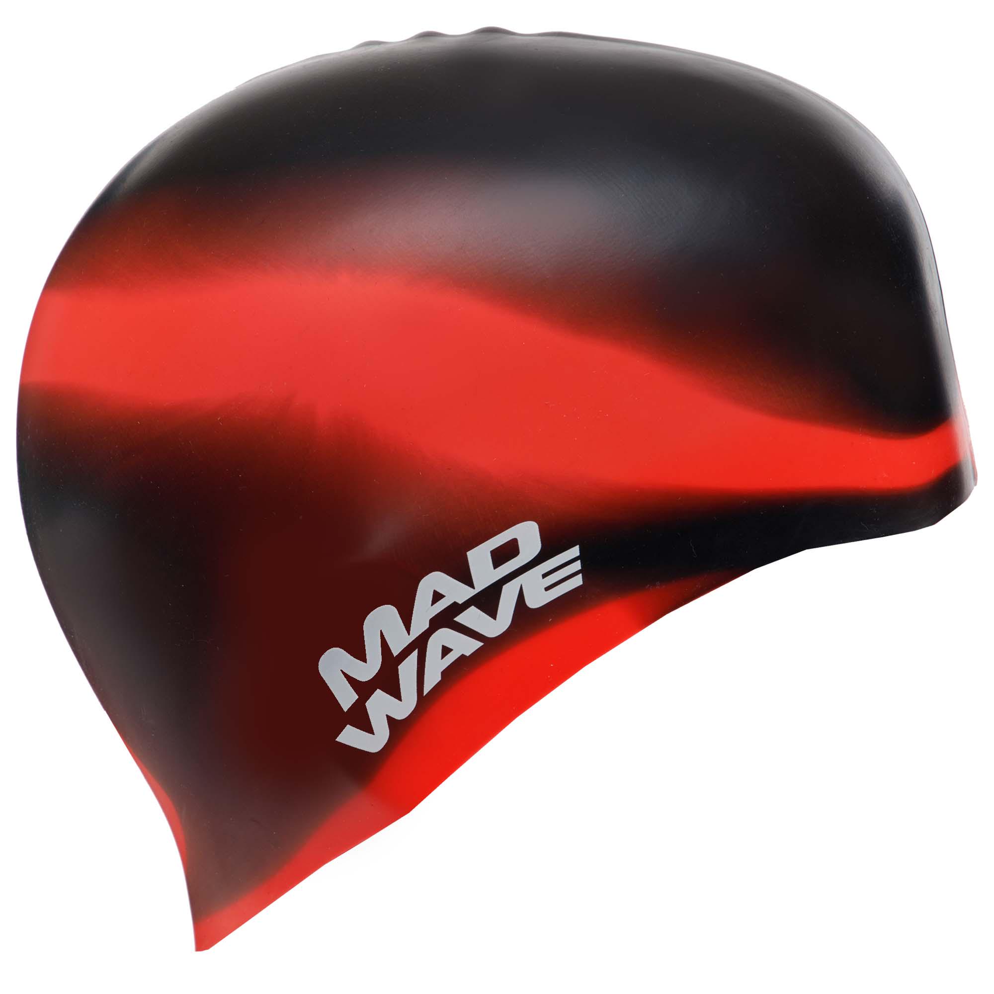 Шапочка для плавания для взрослых MadWave MULTI M053001 силиконовая Красный (M053001_Красный) - фото 4 Шапочка для плавания для взрослых MadWave MULTI M053001 силиконовая Красный (M053001_Красный) - фото 4
