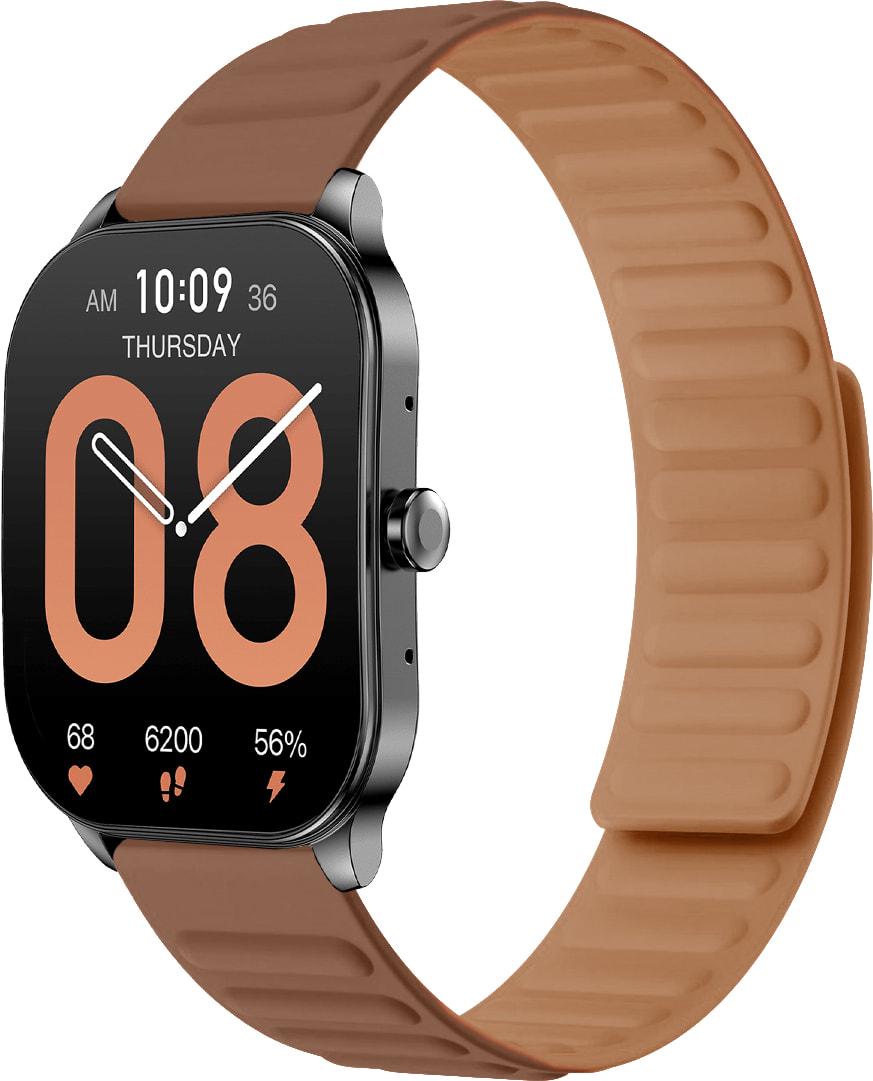 Ремешок Magneter для Amazfit Pop 3S/3R Brown (34455-30)