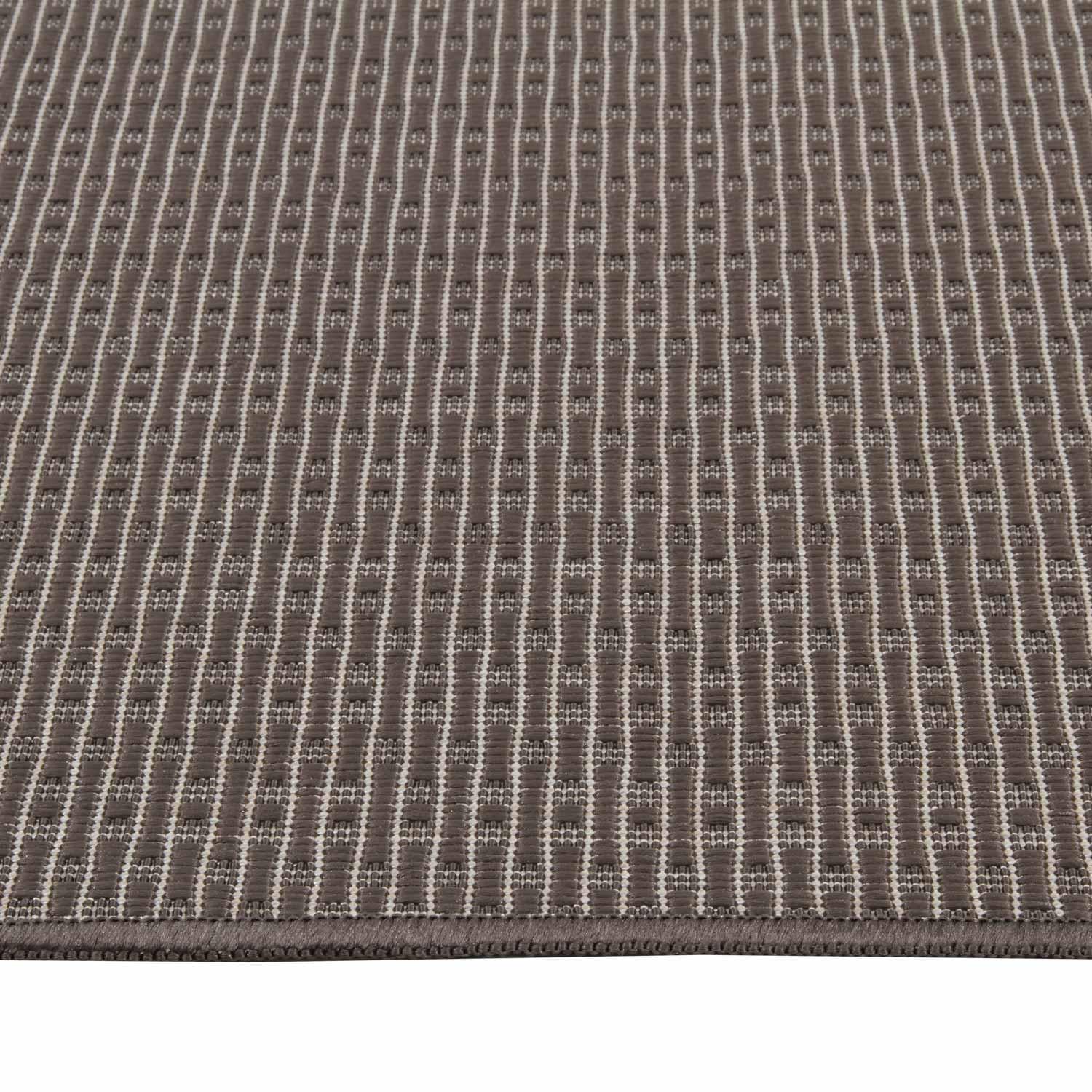 Доріжка килимова безворсова на гумовій основі DAKARIA Style 003/Brown 1 м Темно-коричневий (00-00025042) - фото 2 Доріжка килимова безворсова на гумовій основі DAKARIA Style 003/Brown 1 м Темно-коричневий (00-00025042) - фото 2
