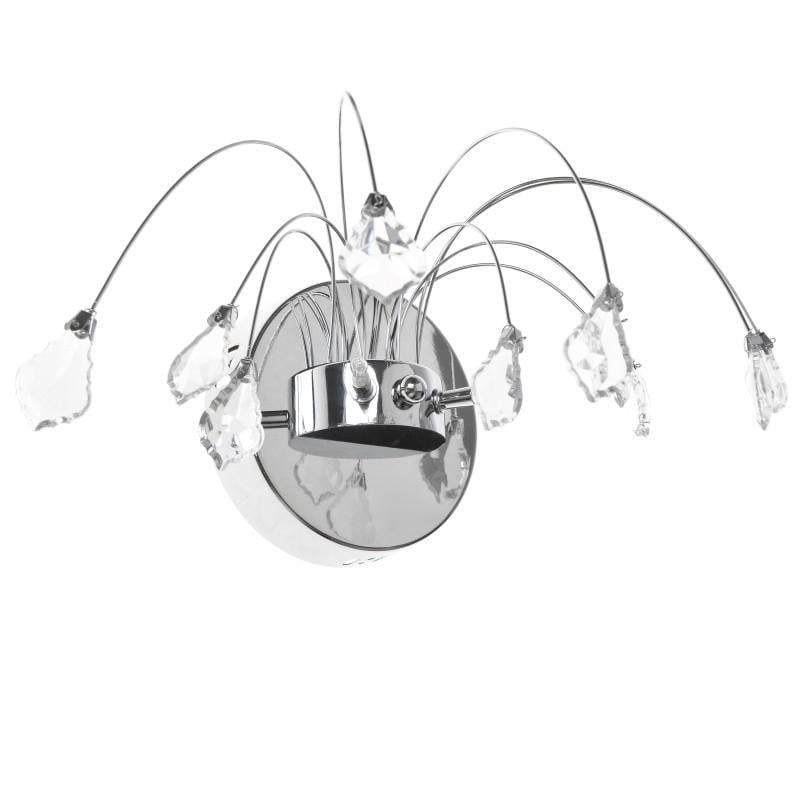Бра направленного света галогенное настенное накладное Brille BR-01 305W/2 CHR YL199