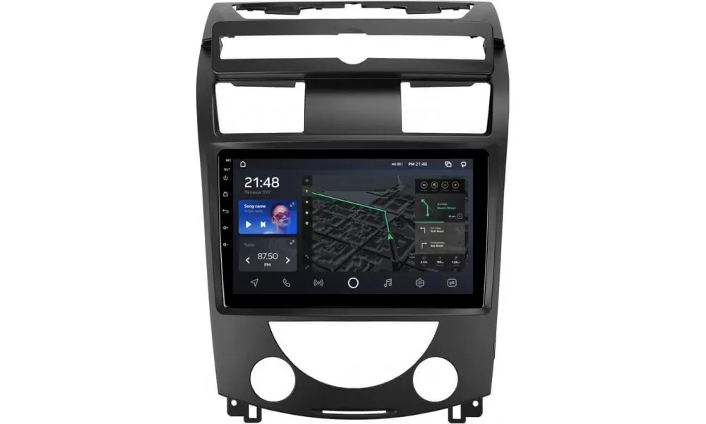 Штатная магнитола CYCLONE C10-004 4-64Gb 2k DSP SsangYong Rexton Y250 II 2 2006 - 2012 10"