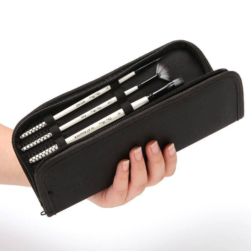 Набор профессиональных художественных кистей 10 шт. Масло/акрил/акварель/гуашь/темпера (137814) - фото 3 Набор профессиональных художественных кистей 10 шт. Масло/акрил/акварель/гуашь/темпера (137814) - фото 3